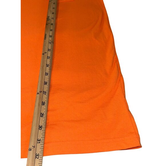 Wrangler Workwear Mens XLT/XGA Orange Pocket T-Shirt - Picture 6 of 7